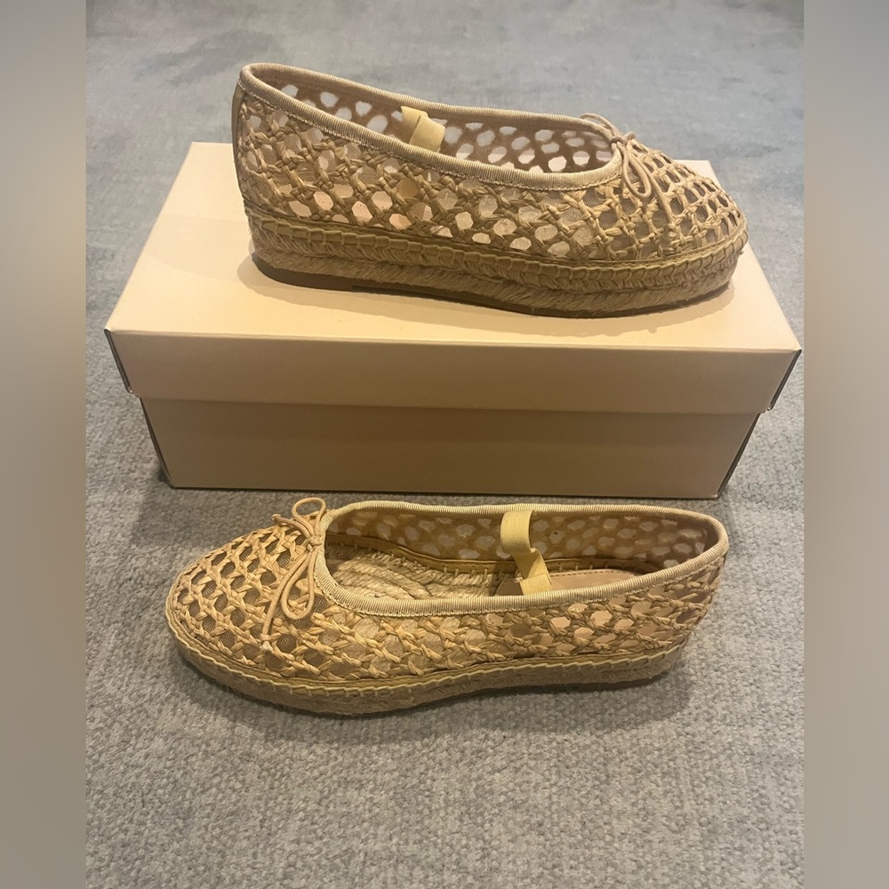 Loeffler Randall espadrilles NIB size 6